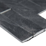 MSI Midnight Ash Veneer Peel and Stick 6 in. x 22 in. Honed Slate Wall Tile (13.80 sq. ft. / case)