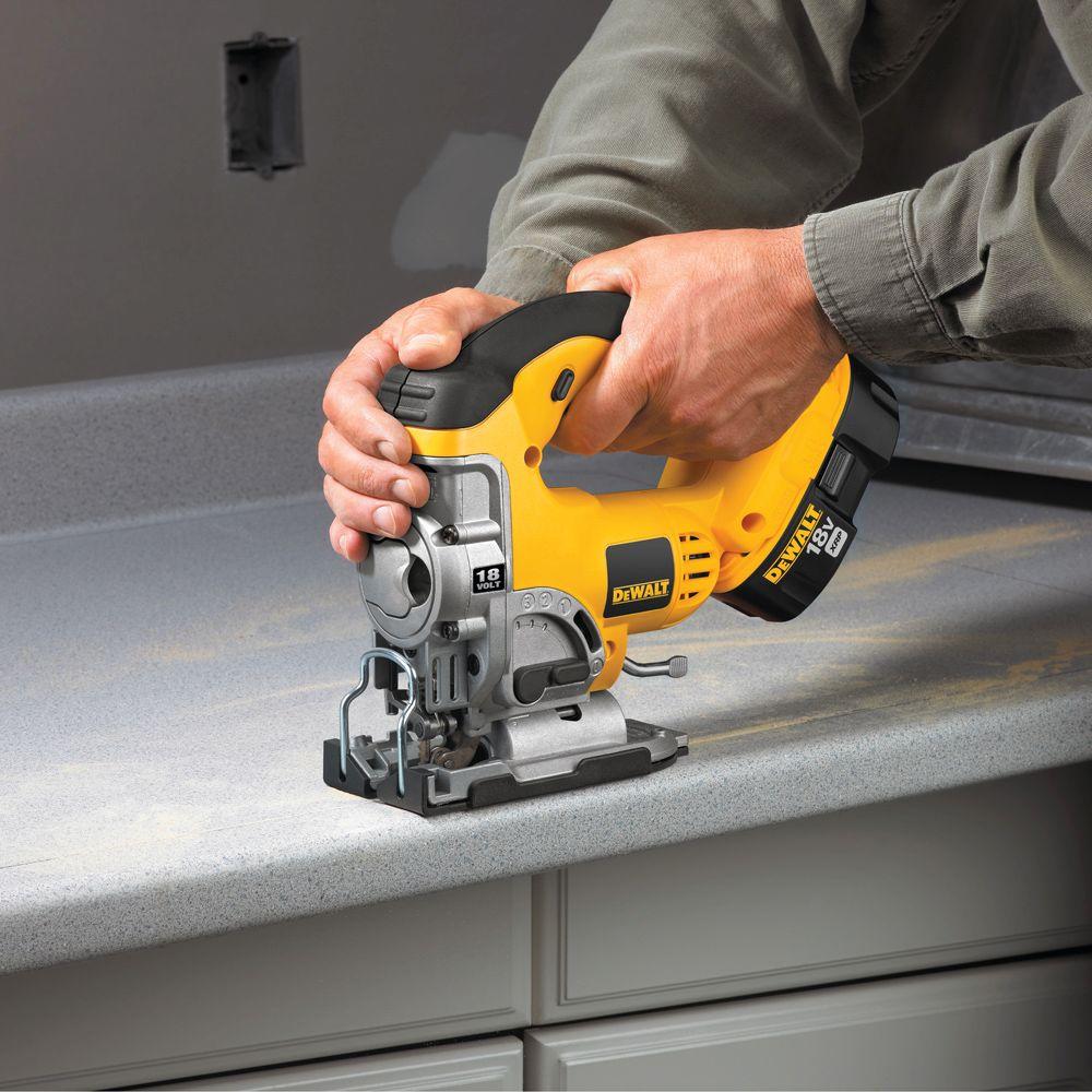 18-Volt NiCd Cordless Jig Saw with Keyless Blade Change (Tool-Only) - Super Arbor