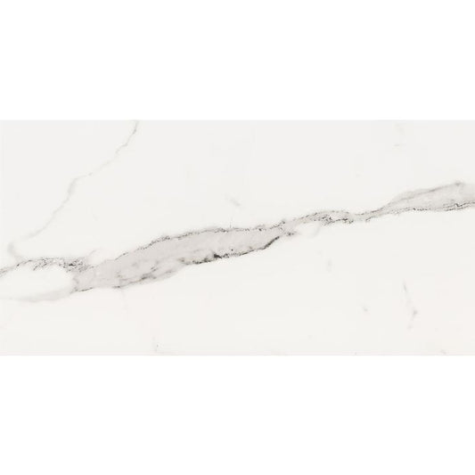 ELIANE Belmar White 12 in. x 24 in. Porcelain Floor and Wall Tile (14  sq. ft. / case)