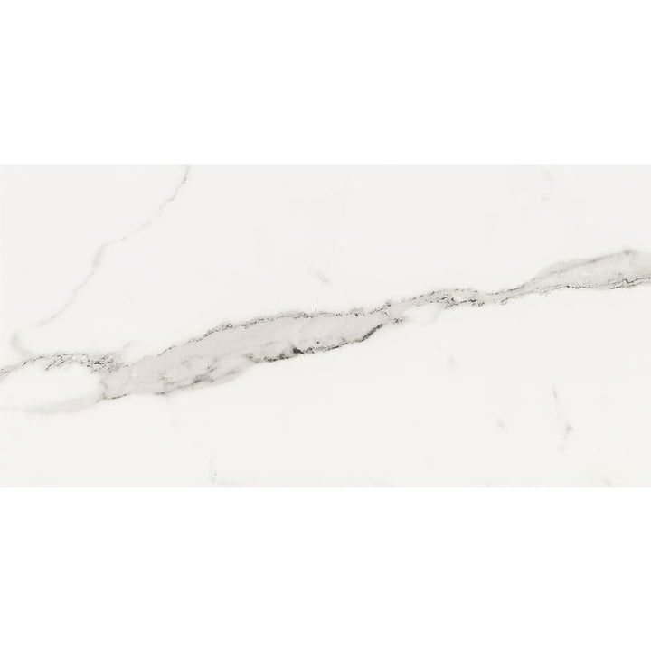 ELIANE Belmar White 12 in. x 24 in. Porcelain Floor and Wall Tile (14  sq. ft. / case)