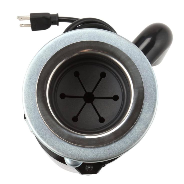 Everbilt 1/2 HP Standard Continuous Feed Garbage Disposal with Stainless Steel Sink Flange and Attached Power Cord