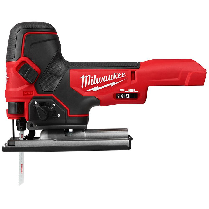 M18 FUEL 18-Volt Lithium-Ion Brushless Cordless Barrel Grip Jig Saw (Tool Only) - Super Arbor