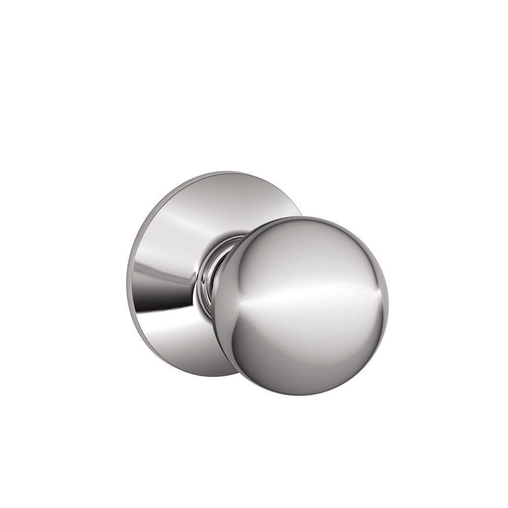 Orbit Series Satin Chrome Passage Hall/Closet Door Knob - Super Arbor