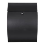 Black Contemporary Locking Mailbox - Super Arbor