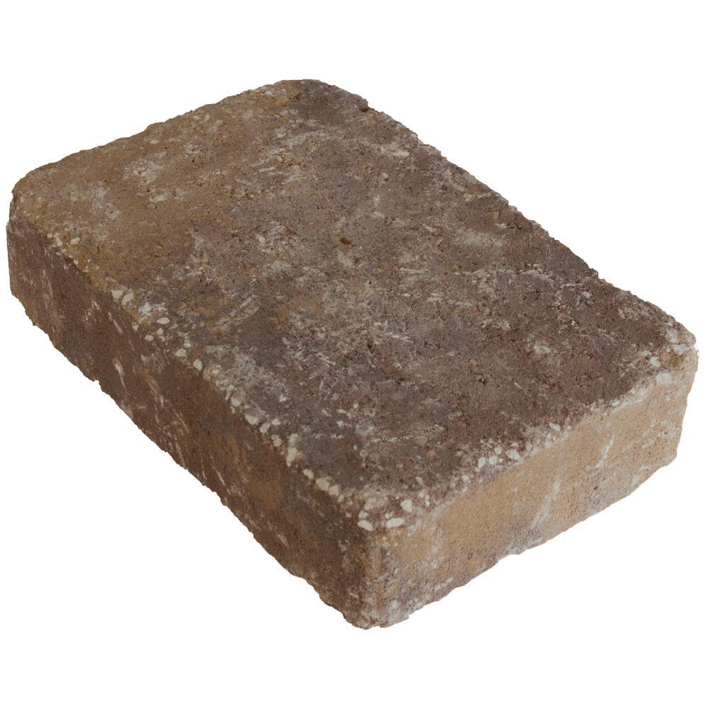 Marseilles 10.5 in. x 7 in. x 2.25 in. Carriage House Beige/Charcoal Concrete Paver - Super Arbor