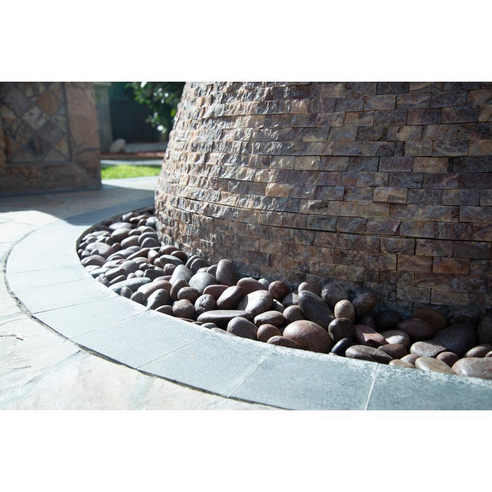 Red Polished 0.5 cu. ft . 1 to 2 in. Pebbles. 40 lb. Bag (55 bags / pallet) - Super Arbor