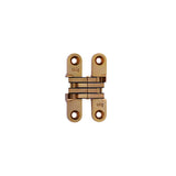 1/2 in. 2-3/8 in. Satin Chrome Invisible Hinge - Super Arbor