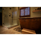 6 ft. Hammered Copper Modern Style Flatbottom Non-Whirlpool Bathtub in Oil Rubbed Bronze - Super Arbor