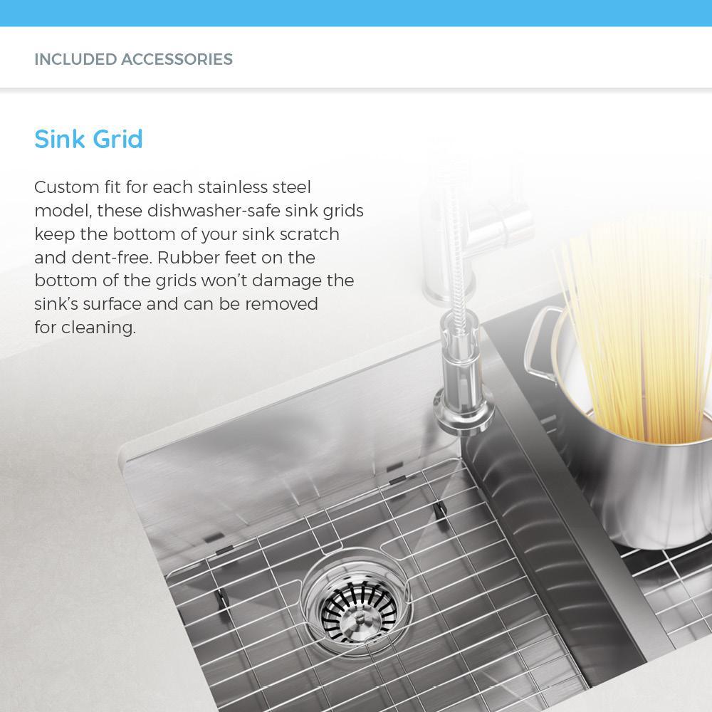 All-in-One Undermount Stainless Steel 43 in. Triple Bowl Kitchen Sink - Super Arbor