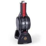 5 in. 900-Watt Black Belgian Stuffler Stuffed Waffle Maker