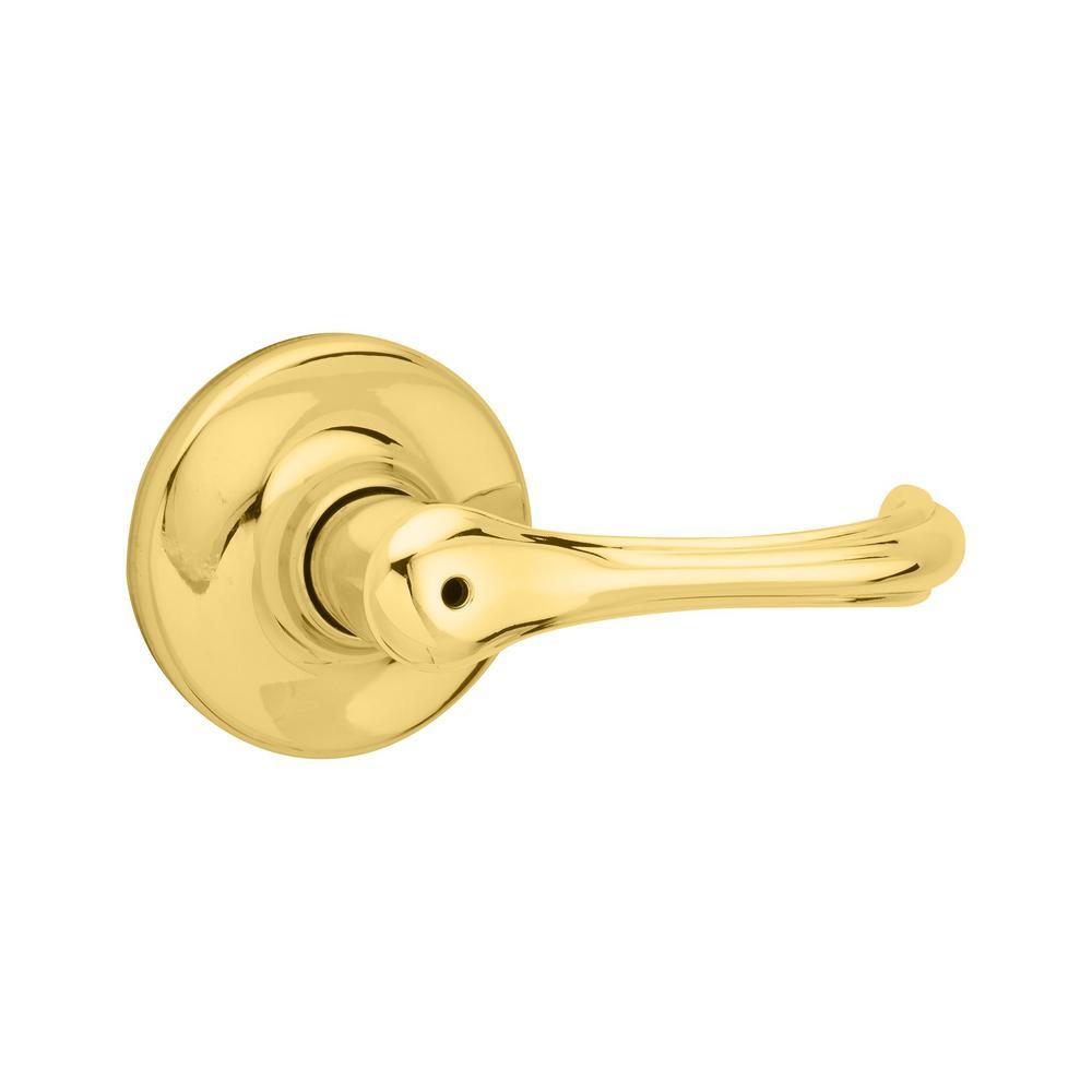Dorian Satin Nickel Privacy Bed/Bath Door Lever with Microban Antimicrobial Technology - Super Arbor