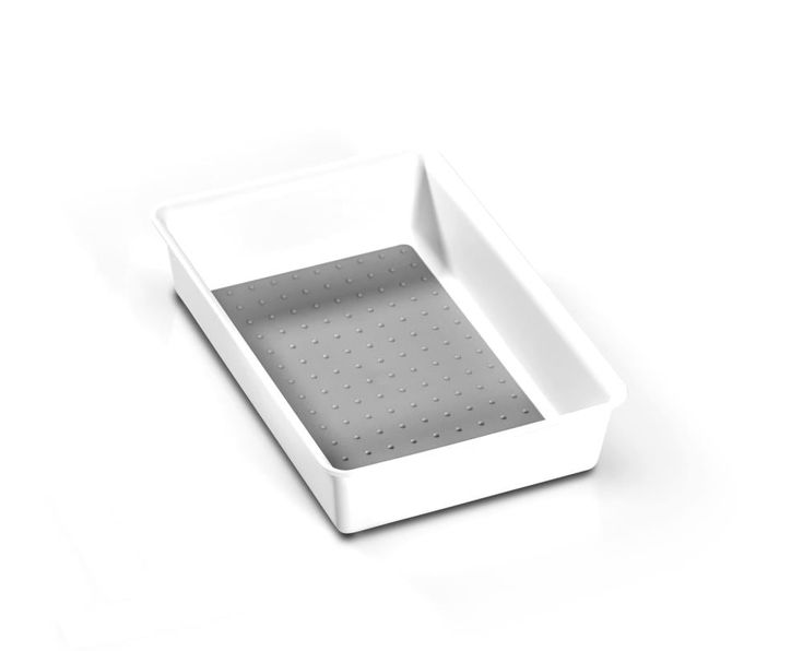 Style Selections 9.06-in x 6.13-in Plastic Multi-Use Insert Drawer Organizer