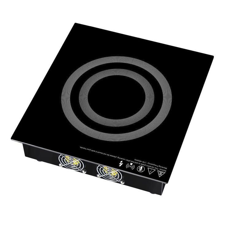 3400-Watt Built-In Commercial Induction Range (220-Volt to 240-Volt)