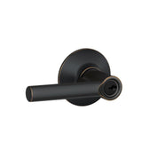 Broadway Satin Nickel Keyed Entry Door Lever - Super Arbor
