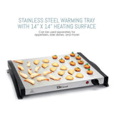 2.5 Qt. Stainless Steel Buffet Server with 2-Crocks