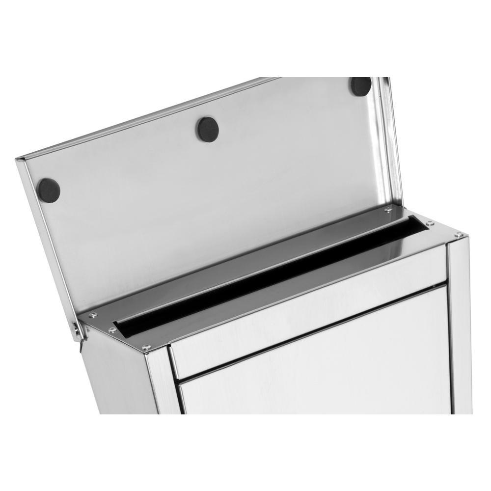 Regent Wall-Mount Locking Mailbox - Super Arbor