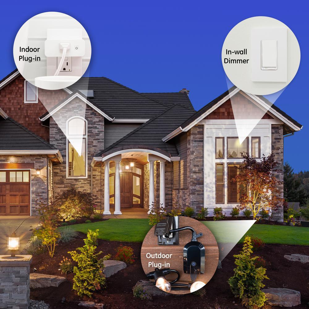GE Wi-Fi In-Wall Smart Light Dimmer - Super Arbor