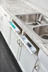 Rev-A-Shelf 11-in W x 3-in H 1-Tier Door/Wall Mount Plastic Tip-Out Tray