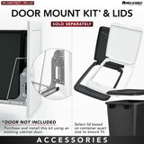 Rev-A-Shelf 35-Quart Plastic Soft Close Pull Out Trash Can