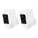 Spotlight Cam Battery Wireless Outdoor Bullet Surveillance Camera, Black (3-pack) - Super Arbor