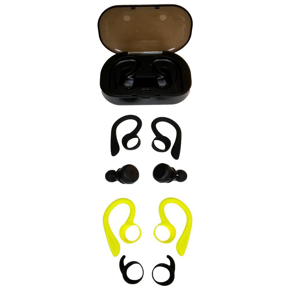 Truly Wireless Bluetooth IPX7 Waterproof Earbuds with Rechargeable Battery and Charging Case - Super Arbor