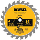 Atomic 4-1/2 in. 24-Tooth Circular Saw Blade (5-Pack) - Super Arbor
