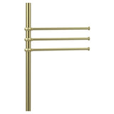 Allied Brass Satin Brass Freestanding Towel Rack