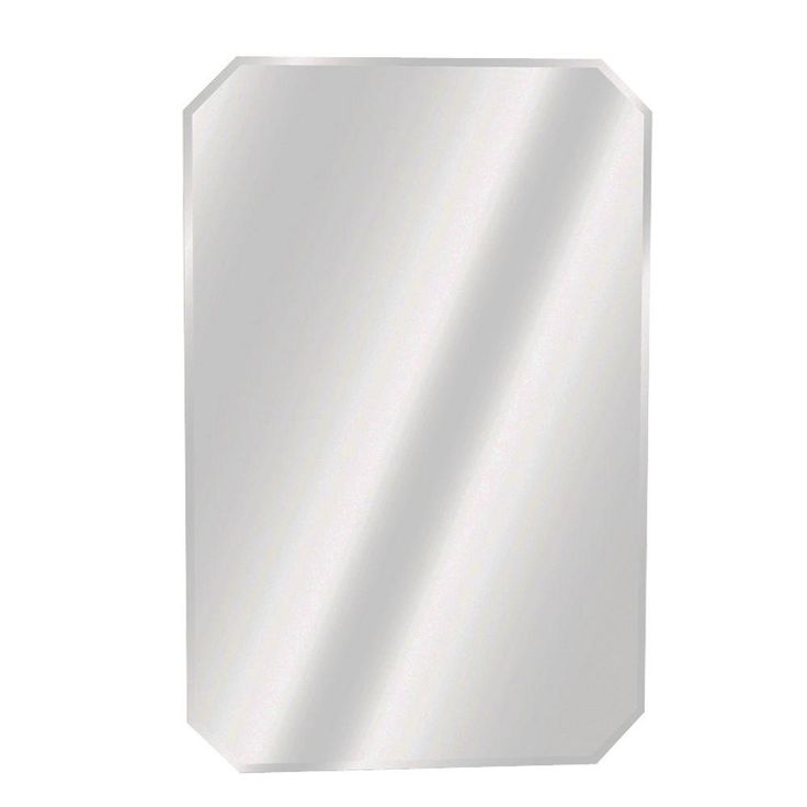 16 in. x 24 in. Frameless Beveled Swing Door Recessed Medicine Cabinet