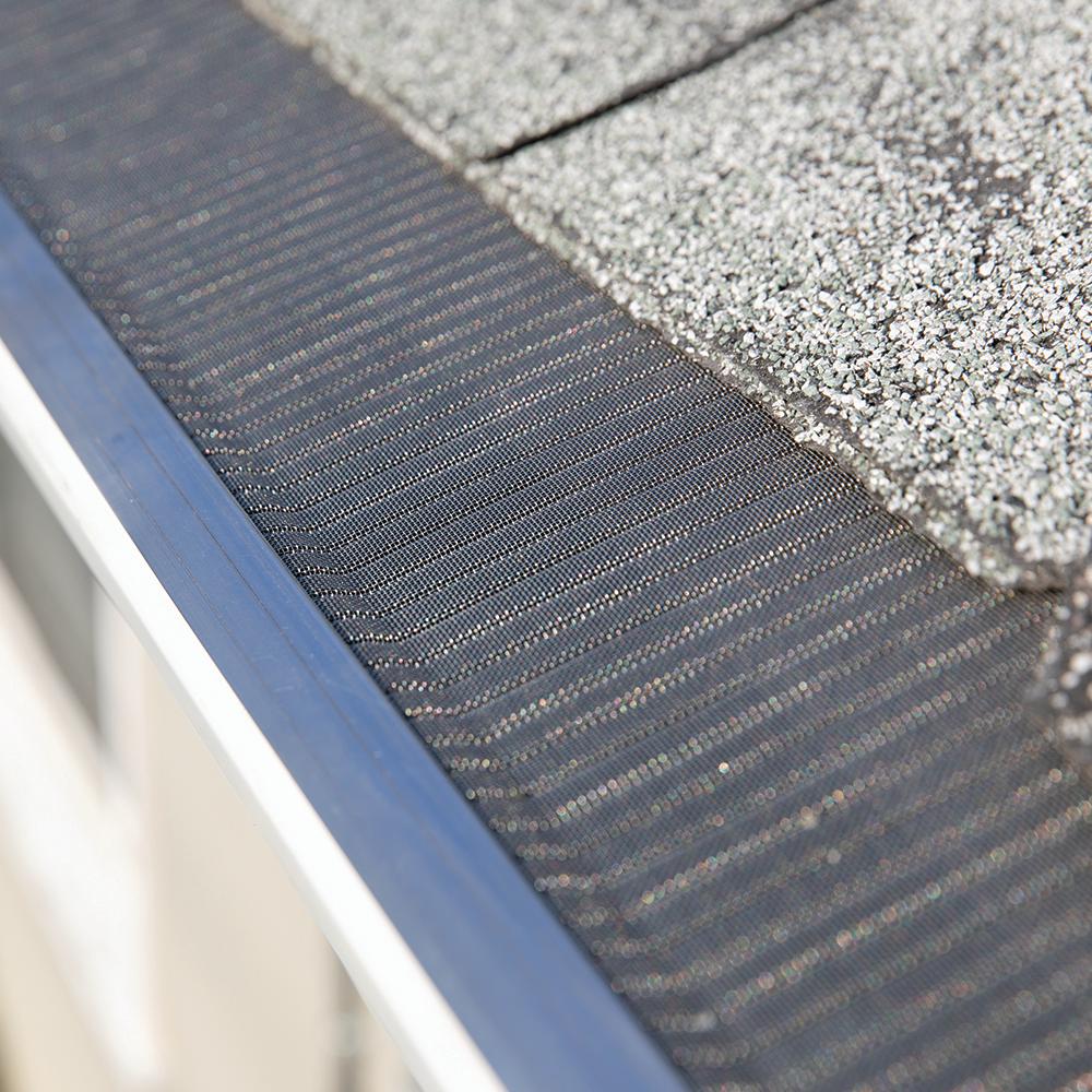 4 ft. L x 6 in. W Stainless Steel Micro-Mesh Gutter Guard (10-Pack) - Super Arbor