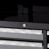 XL Series 26 in. 7-Drawer Roller Cabinet Tool Box in Black and Silver - Super Arbor