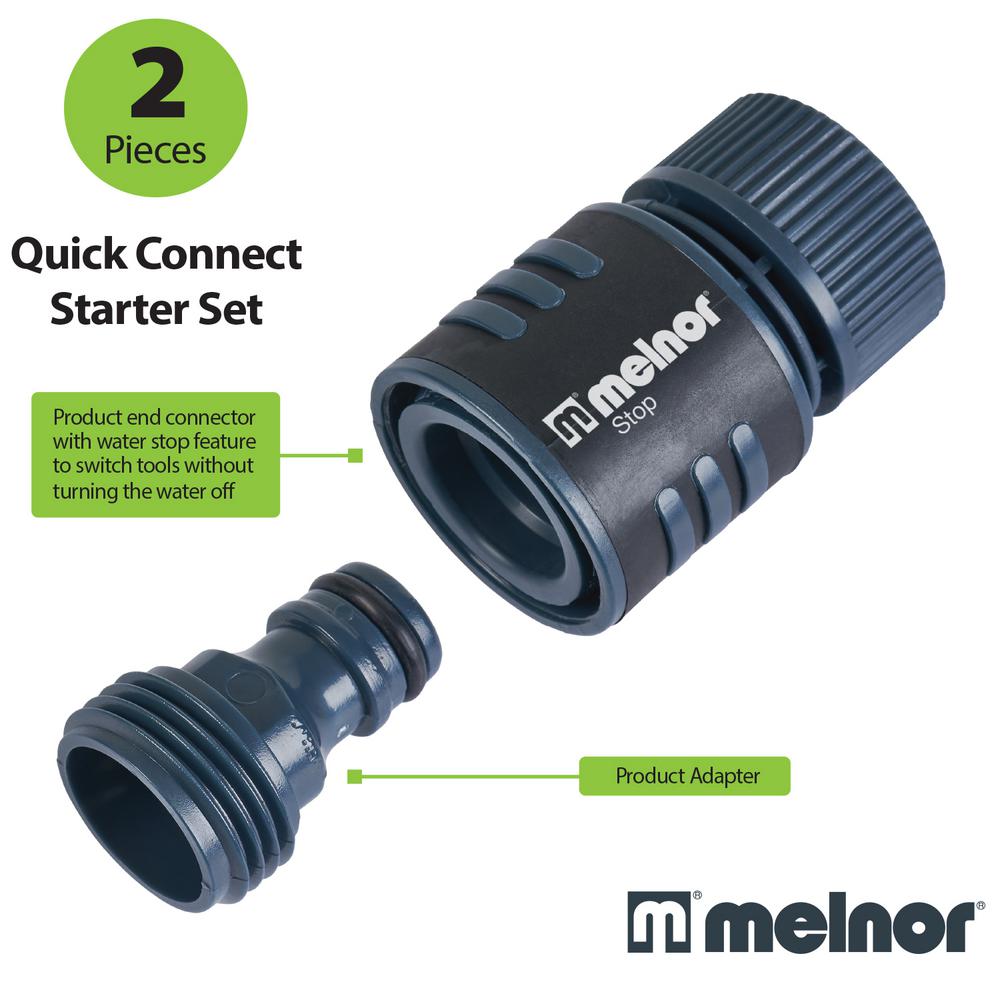 2-Piece Hose Connector Kit - Super Arbor
