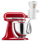 White Sifter and Scale Attachment