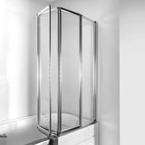 Elite 52 in. Walk-In Whirlpool and Air Bath Bathtub in White with LH Door, Thermostatic Faucet, Dual Drain,Shower Screen - Super Arbor