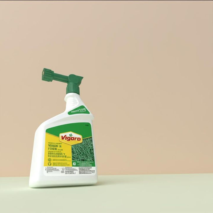 Vigoro 32 oz. Ready-to-Spray Concentrate Weed and Feed Lawn Fertilizer, 20-0-0, Covers 7,500 sq. ft.