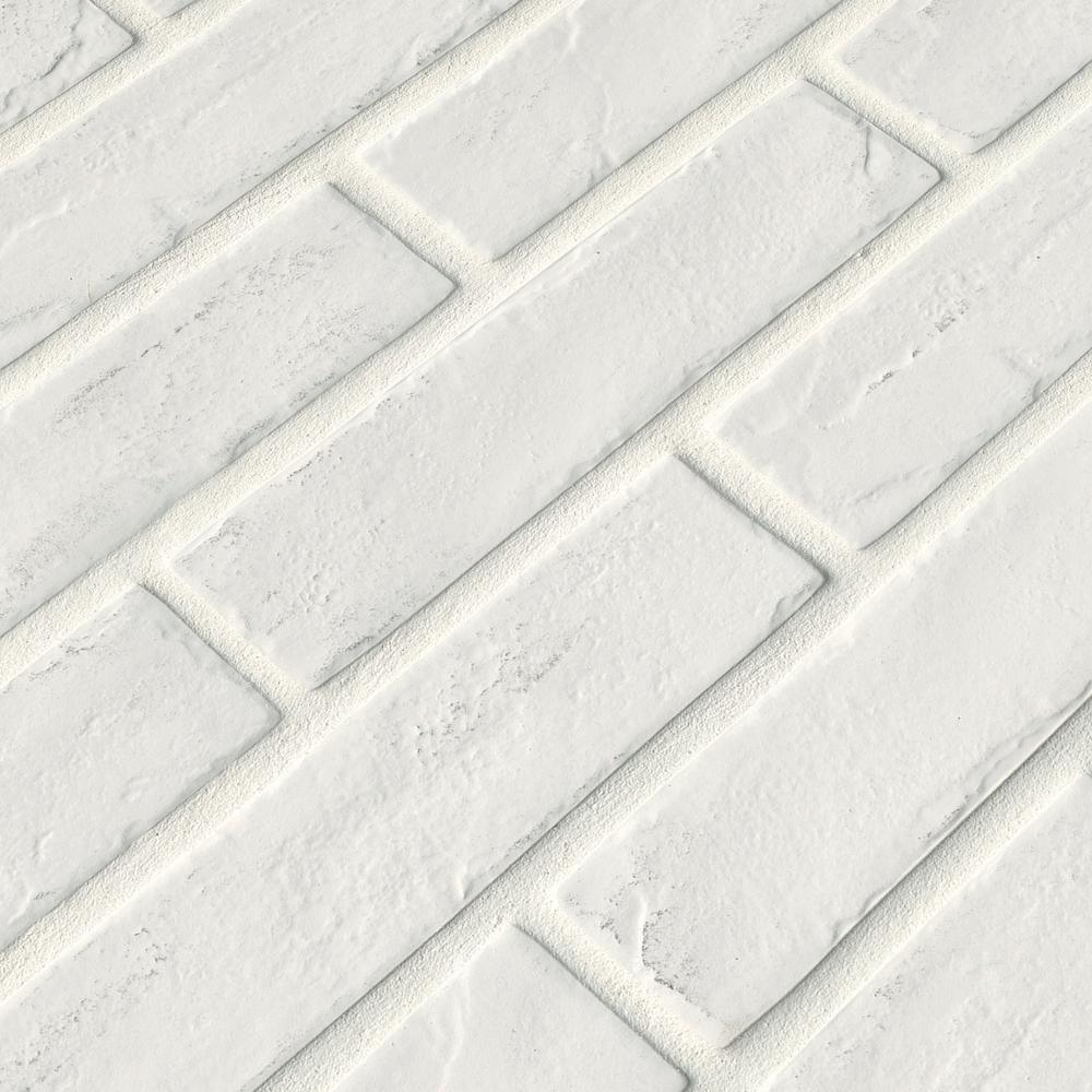 Capella Red Brick 5 in. x 10 in. Matte Porcelain Floor and Wall Tile (5.55 sq. ft. / case) - Super Arbor