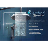 DreamLine Duet 44-48 in. W x 72 in. H Semi-Frameless Bypass Sliding Shower Door, Brushed Nickel