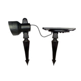 Progressive Solar Powered Integrated LED Bright-White LED Accent Spotlight