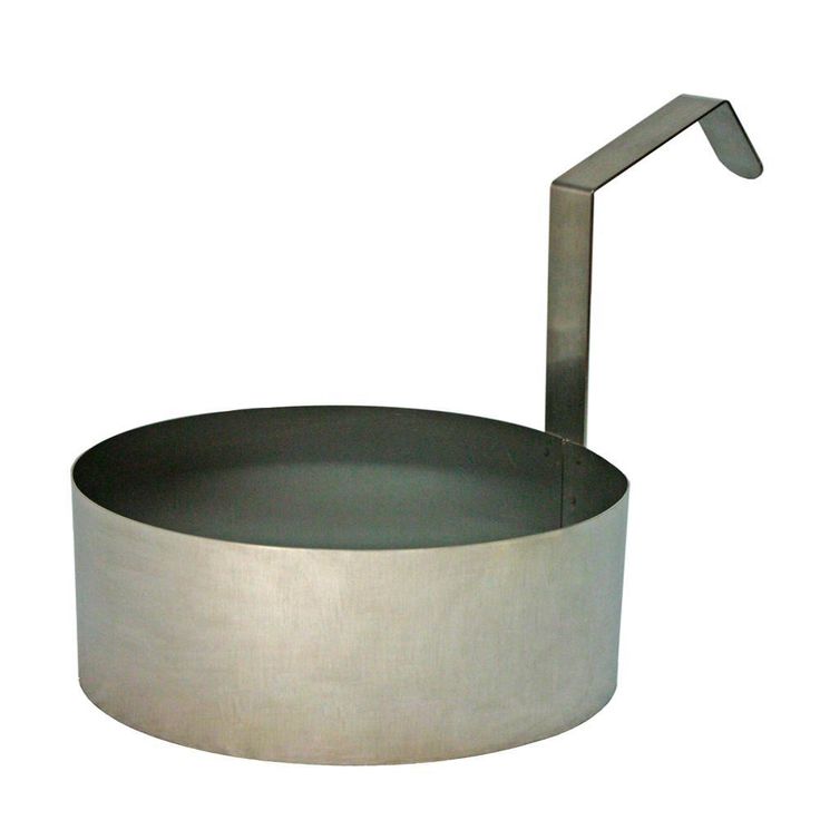 8 in. Funnel Cake Mold Ring with Base Plate