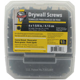 #6 x 1-5/8 in. Phillips Bugle-Head Coarse Thread Drywall Screw (5 lbs./Pack)