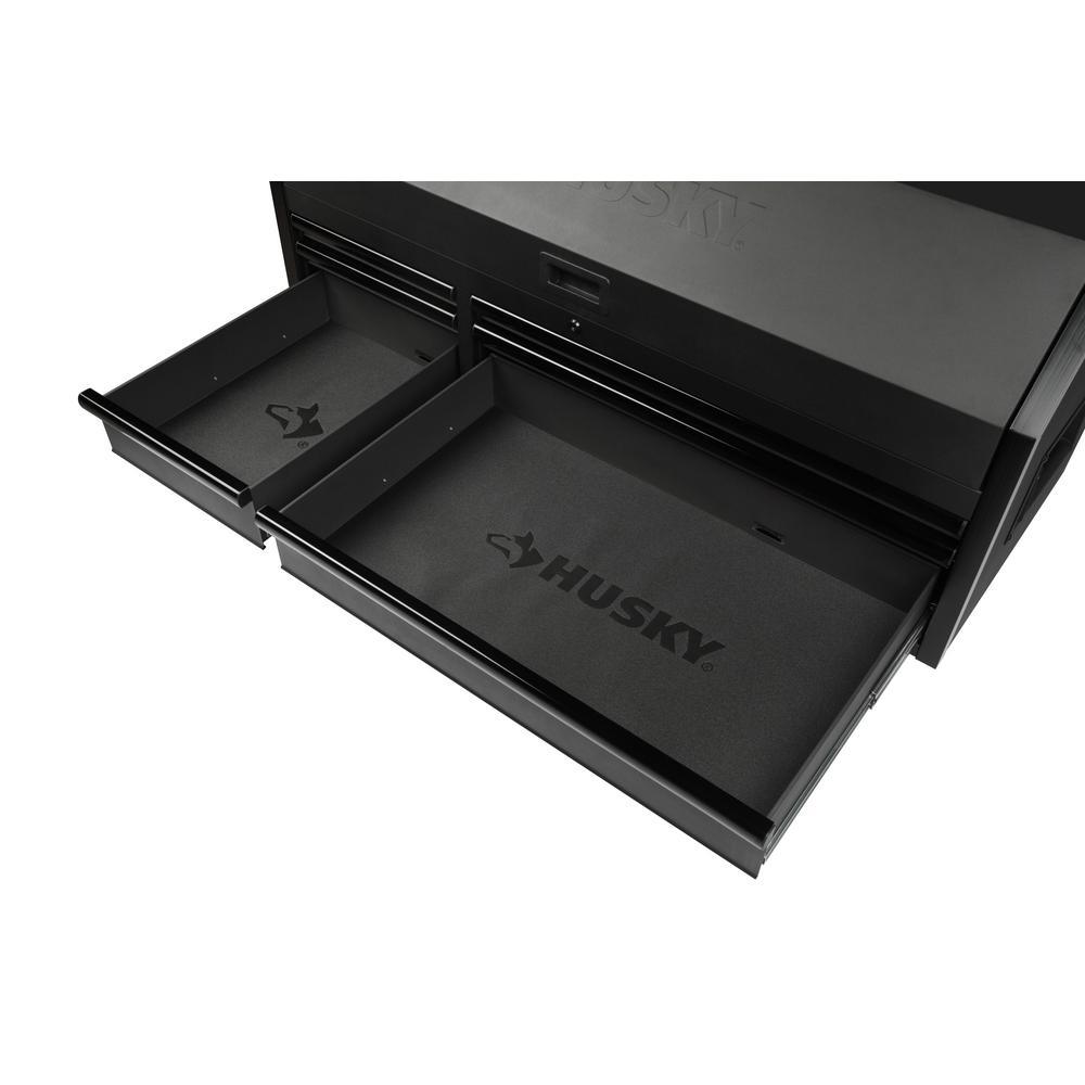 Heavy-Duty 52 in. W 6-Drawer, Deep Tool Chest in Matte Black