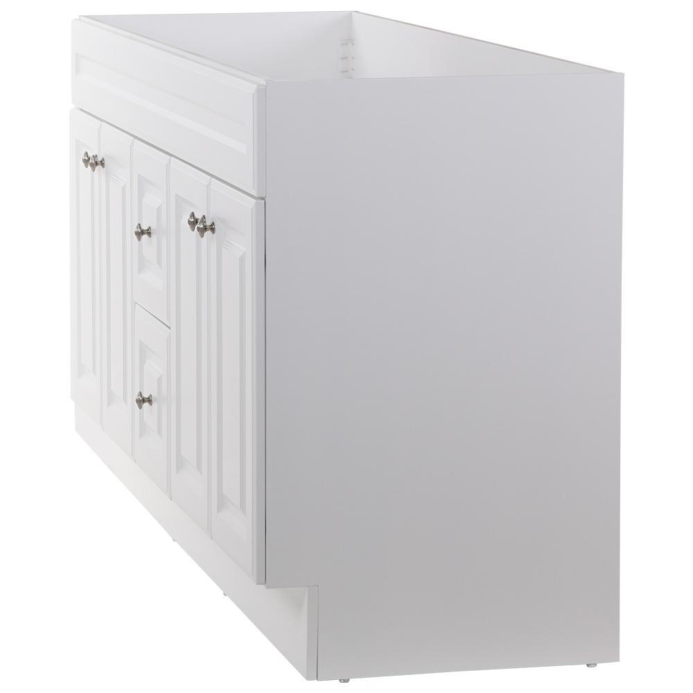 Glensford 60 in. W x 22 in. D Vanity Cabinet Only in White - Super Arbor