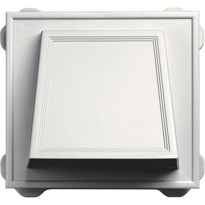 6 in. Hooded Siding Vent #123-White - Super Arbor