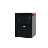 Weekend Away Vault Copper Vein Post/Column Mount Secure Mailbox - Super Arbor