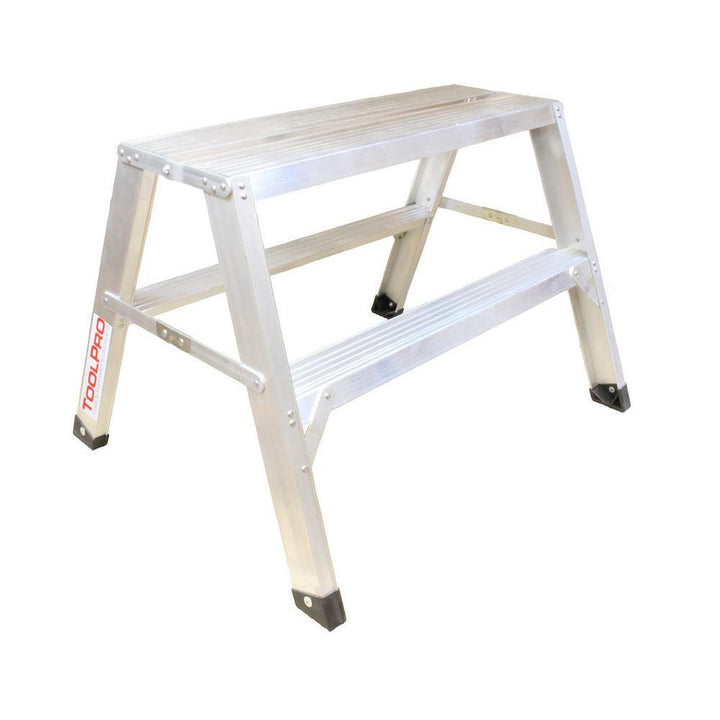 2 ft. Aluminum Flat-Top Sawhorse Ladder - Super Arbor