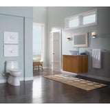 Carlyle II 1-Piece 1.28 GPF Single Flush Elongated Skirted Toilet with CeFiONtect in Sedona Beige - Super Arbor