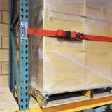 8 ft. x 2 in. Logistic E-Strap with Ratchet in Red - Super Arbor