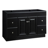 Wyndham 48 in. W x 21 in. H Bathroom Vanity Cabinet Only in White Semi-Gloss
