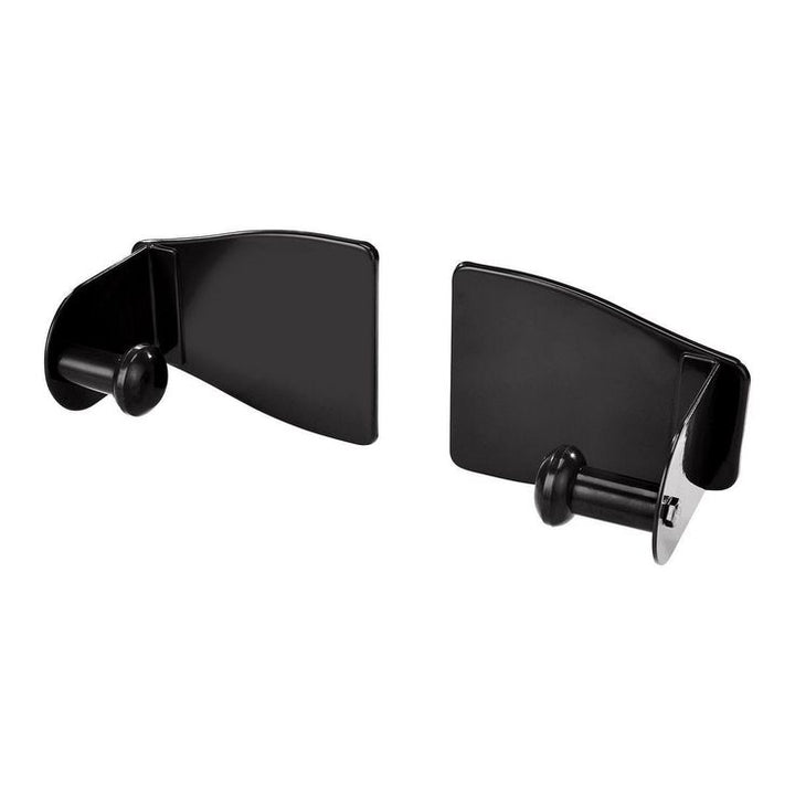 U.S. GENERAL Magnetic Paper Towel Holder, Black