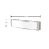 180-Watt Equivalent Brushed Nickel Integrated LED Vanity Light