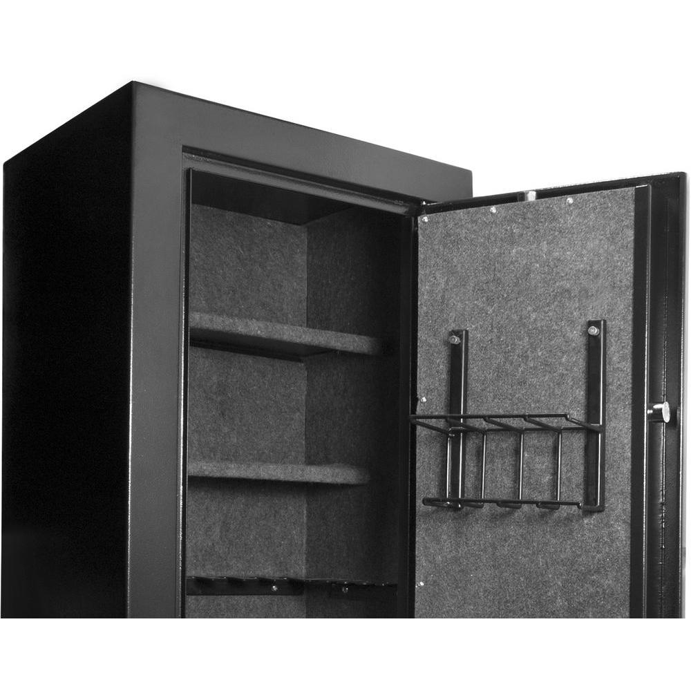 9.3 cu. ft. 16-Gun Extra Large Biometric Safe, Black Matte - Super Arbor